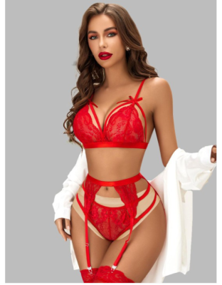 Krelin Women's Lingerie Set with Sexy Bra &amp; Panty